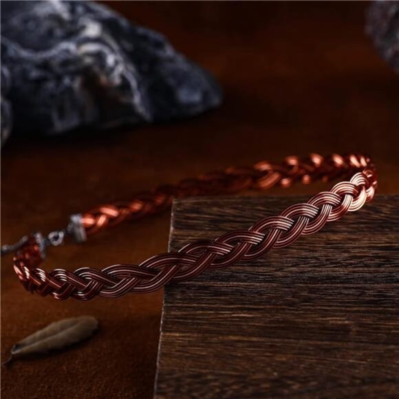 Celtic Circlet Braided Crown Fairy Cosplay Headpiece Classic vintage headband main image 6